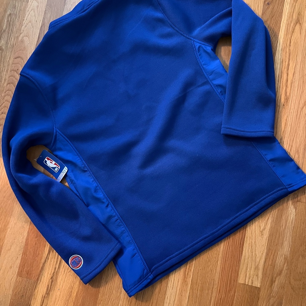 Blue and Orange NY Knicks Pullover - Picture 7 of 7